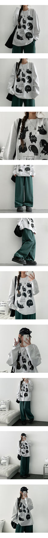 Muda Basic Loose Jogger Pants (6 colors)
