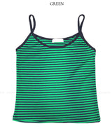 Fruity Stripe Sleeveless Top 4C