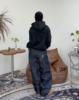 Dibene USA Crop Hoodie