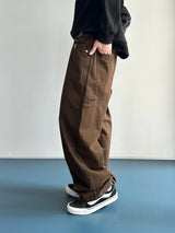 Unit Carpenter Cotton Wide Pants 4C