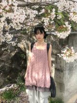 チューリップ シフォン ドレス