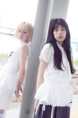 bigribon frill shirt 