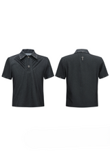 Washed Crinkle Polo Shirt