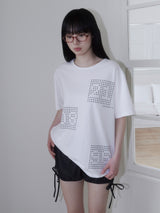 ドットシグネチャーTシャツ (ホワイト)