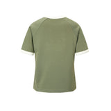 Artwork Raglan Short Sleeve T-Shirt (Khaki)