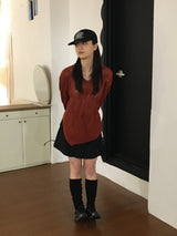 soft unbal knit (2color)