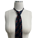 High Teen color combination striped auto tie (2 colors)