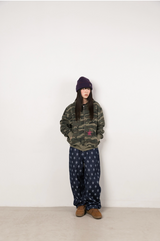 Twister Star Pocket Hoodie Zip-up - Camo    