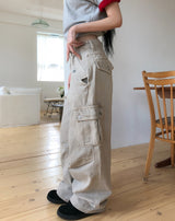 Raiden Washed Flap Cargo Pants