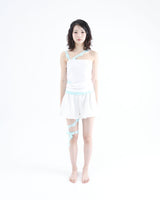 LACE SHORTS PANTS WHITE