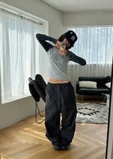 (UNISEX) PEACH WASHING BALLOON PANTS (3color)