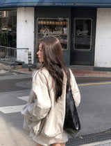 TK Loose Nylon100％ Wind Breaker (4color)