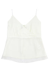 Lisha wrap sleeveless (white)