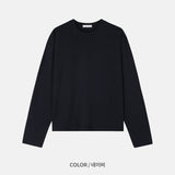 コアベーシッククロップロングスリーブTシャツ (5color) (No.1000)