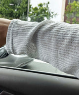 "Linen Round Neck Knit Cardigan "