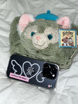 [MADE] RHINESTONE HEART CASE