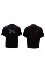 Deconstructed Print T-Shirt