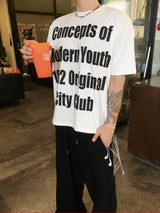 No.1779 city bold half T (3color)