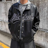 ヴィンテージオールドスクールレザージャンパー