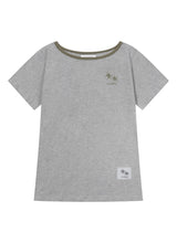 RORA SMALL LOGO ONE SHOULDER HALF T (13COLOR)