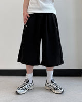 Easy Side Snap Bermuda Sweat Pants