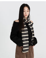 Willy stripe muffler(2colors!)