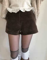 ヒール&ローコーデュロイショートパンツ