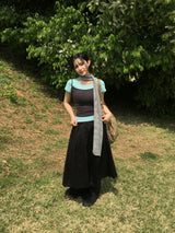 ジューシーデイリーUネック半袖Tシャツ (12c)