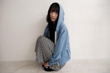 flower glitter hoodie