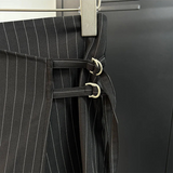 stripe strap pants