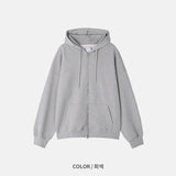 two way hood zip up