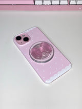 lace polka dot case - hard 