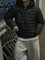 Tech multi-pocket hooded lightweight padding