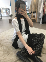 レディンフローラブーツカットパンツ (2color)