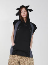 デビルフーディーベスト (BLACK)