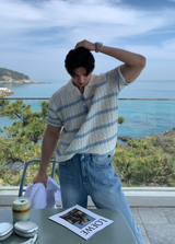 Chief Wish Dangara Open Collar Ban Pal Knit