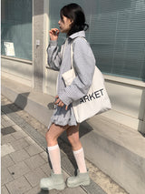 ライトチェックブルゾン (2C)