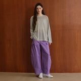 Cargo Cutline Pants_Purple
