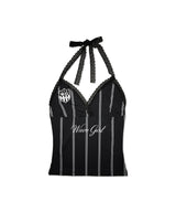 lace club jersey top (2colors)