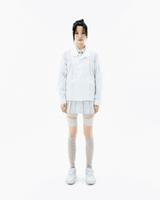 Layered Sheer Blouson / Off White