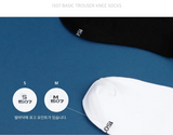 [6PACK] 1507 BASIC TROUSER KNEE SOCKS