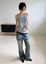MUDDY SAND FLARE DENIM
