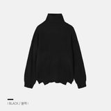 ASCLO デルタートルネックアームウォーマーニット (6color)