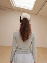 Cosymosy Double French Scrunchie