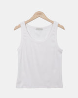 Elven U-Neck Ribbed Sleeveless Top