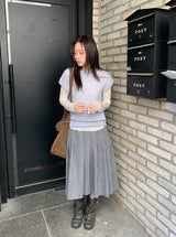 リゴンディアゴナルチェックロングスカート