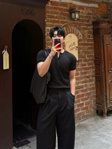 セイン ヘンリーネック マッスルショートスリーブ