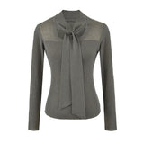 Selene Sheer Rib Scarf Knit