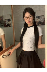 ヒムドットラウンド半袖Tシャツ