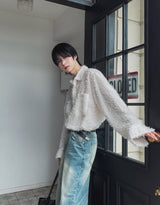 アダーモヘアクロップシャツ